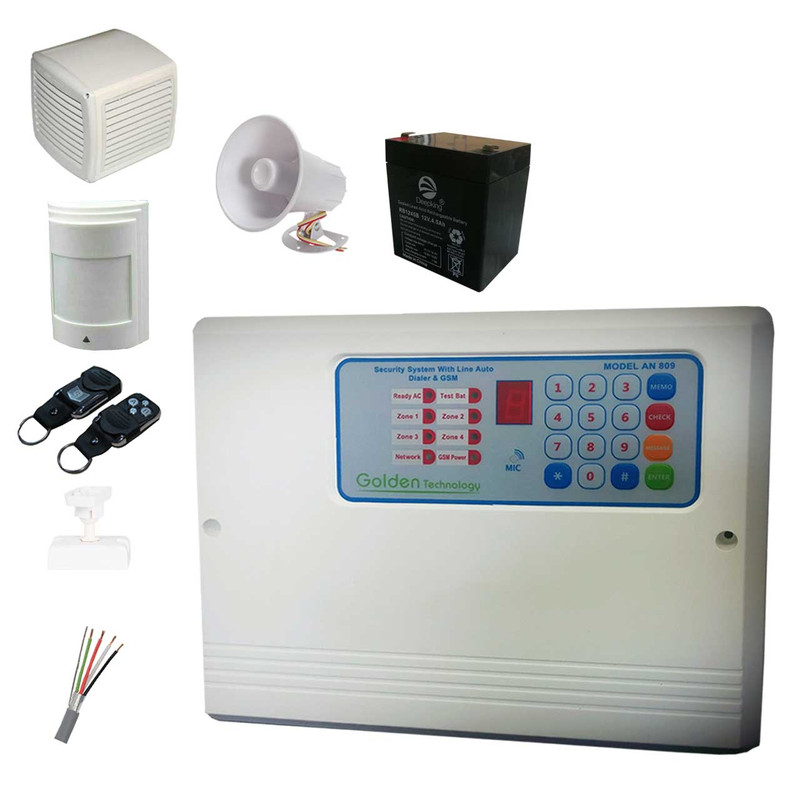 دزدگیر اماکن گلدن تکنولوژی مدل AN 809