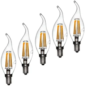 Delight 188x5 4W Filament LED Lamp E14 5 PCS