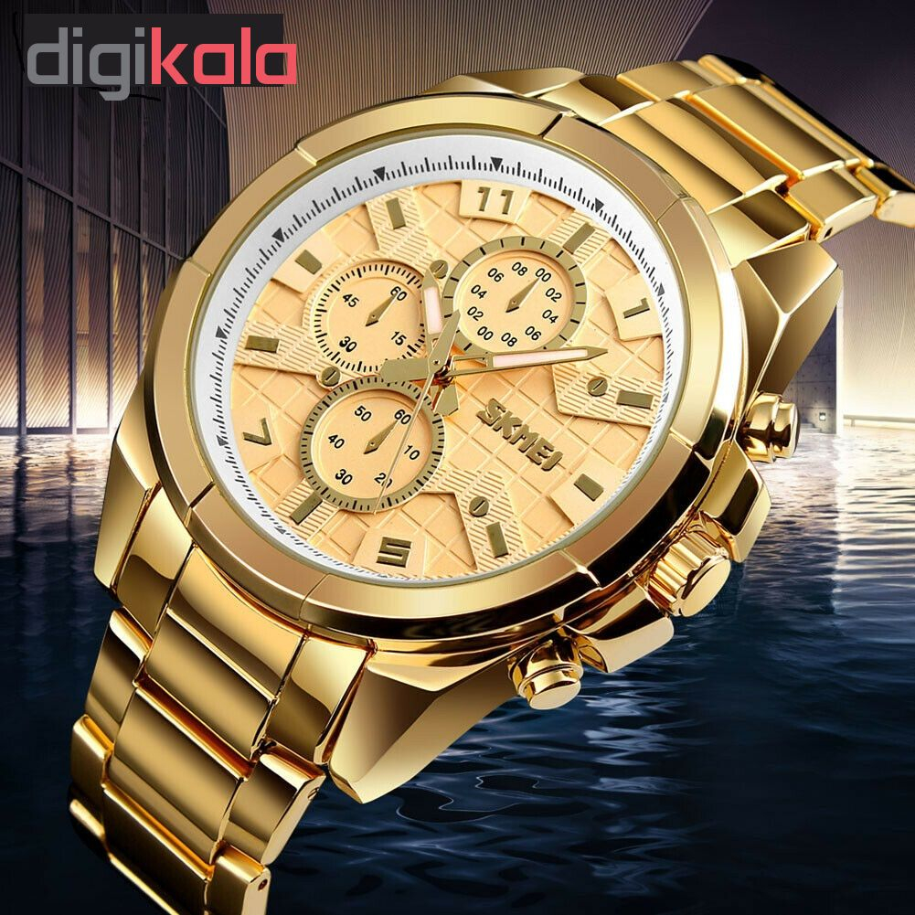 ساعت مچی عقربه ای مردانه اسکمی کد 1378G