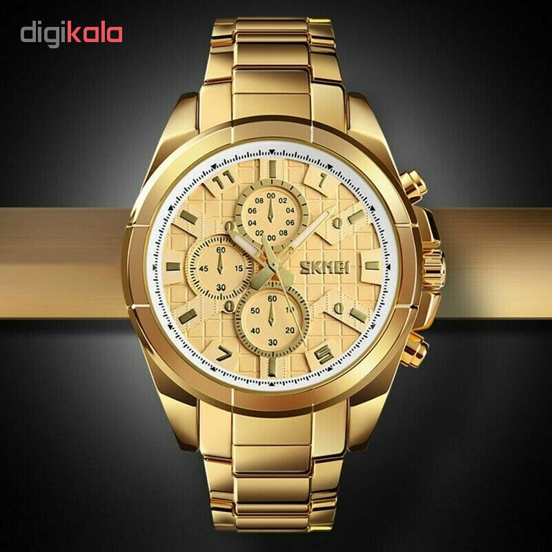 ساعت مچی عقربه ای مردانه اسکمی کد 1378G