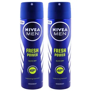 اسپری مردانه نیوآ مدل Fresh Power حجم 150 میلی لیتر مجموعه 2 عددی