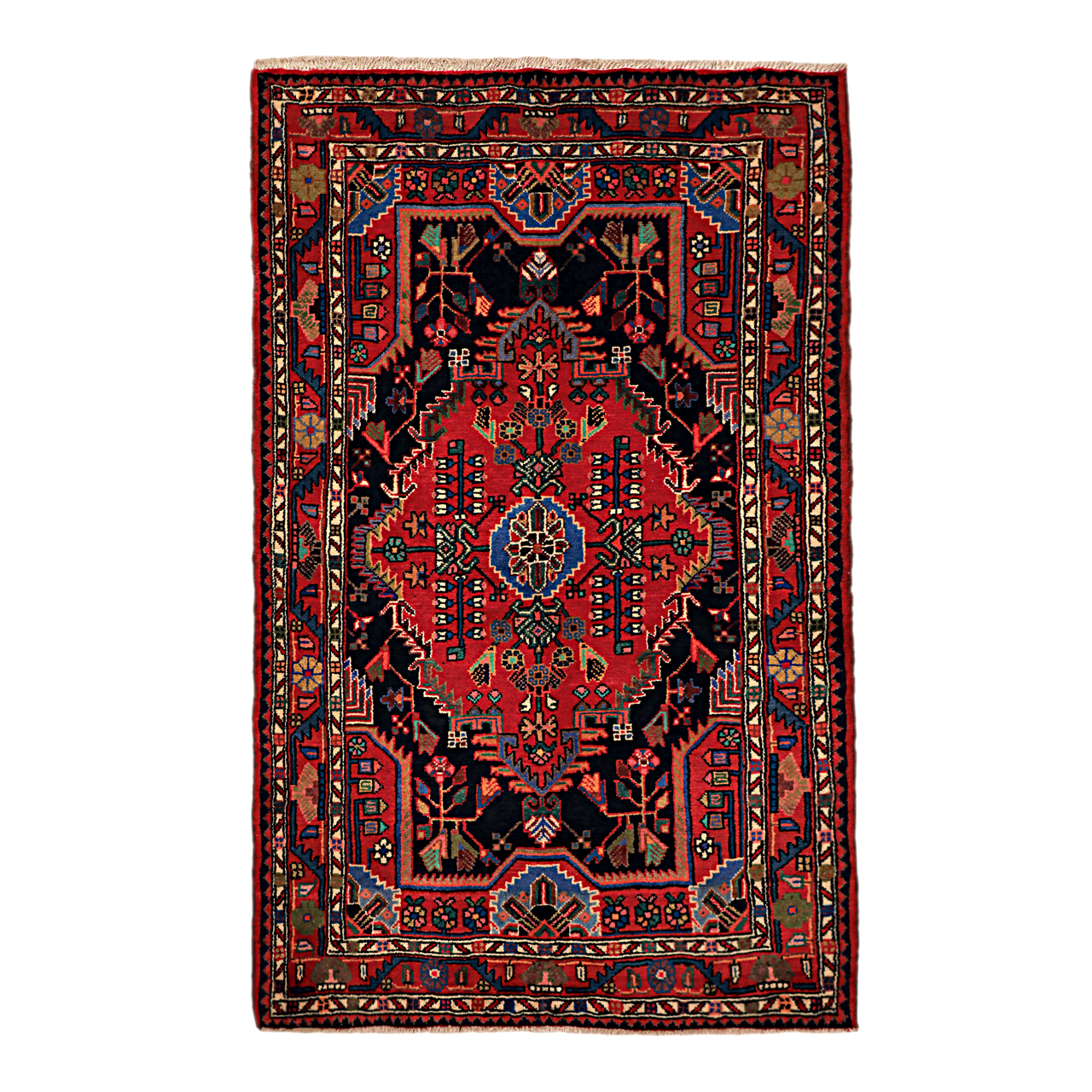 فرش دستباف دو متری گالری نور کد H1852	