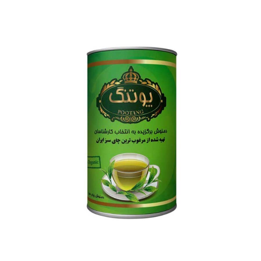 دمنوش چای سبز ایرانی پوتنگ وزن 100 گرم