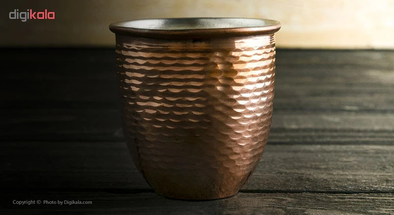 عکس شماره 5 : لیوان مسی مس زنجان مدل 2