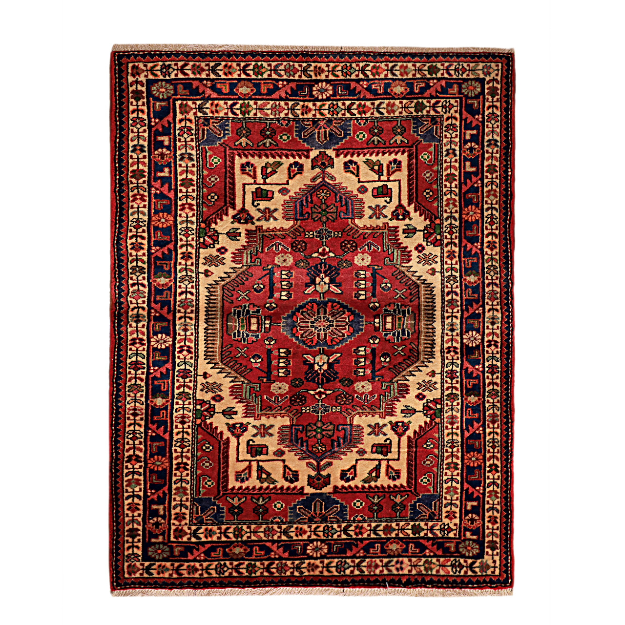 فرش دستباف دو متری گالری نور کد H1853	