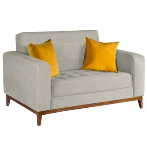 مبل راحتی دو نفره چشمه نور کد MA-301.2-BR-CR