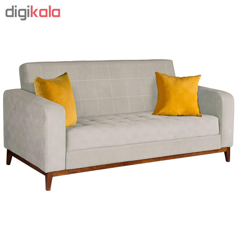 مبل راحتی سه نفره چشمه نور کد MA-301.3-BR-CR