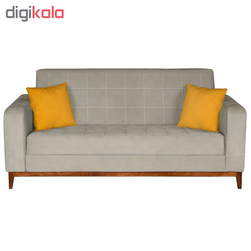 مبل راحتی سه نفره چشمه نور کد MA-301.3-BR-CR