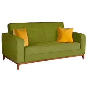 مبل راحتی سه نفره چشمه نور کد MA-301.3-BR-GR