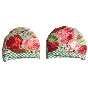 دستگیره سی کارچی مدل Flower-2 بسته 2 عددی