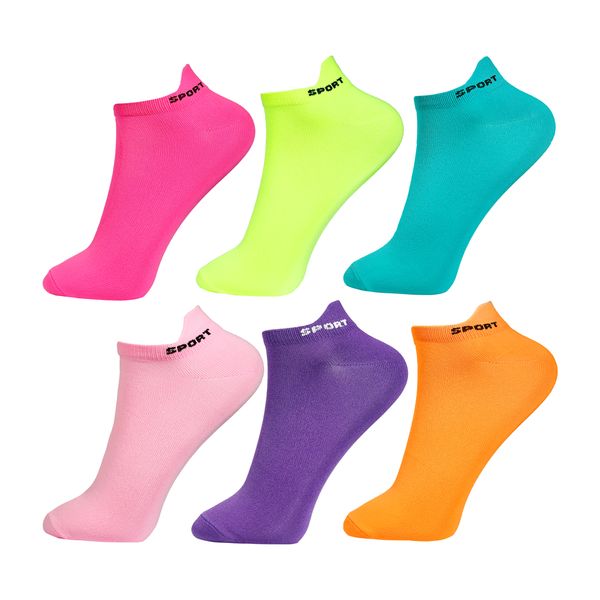 جوراب زنانه دیساین کد RG-DC 200 مجموعه 6 عددی جوراب زنانه دیساین کد RG-DC 200 مجموعه 6 عددی
