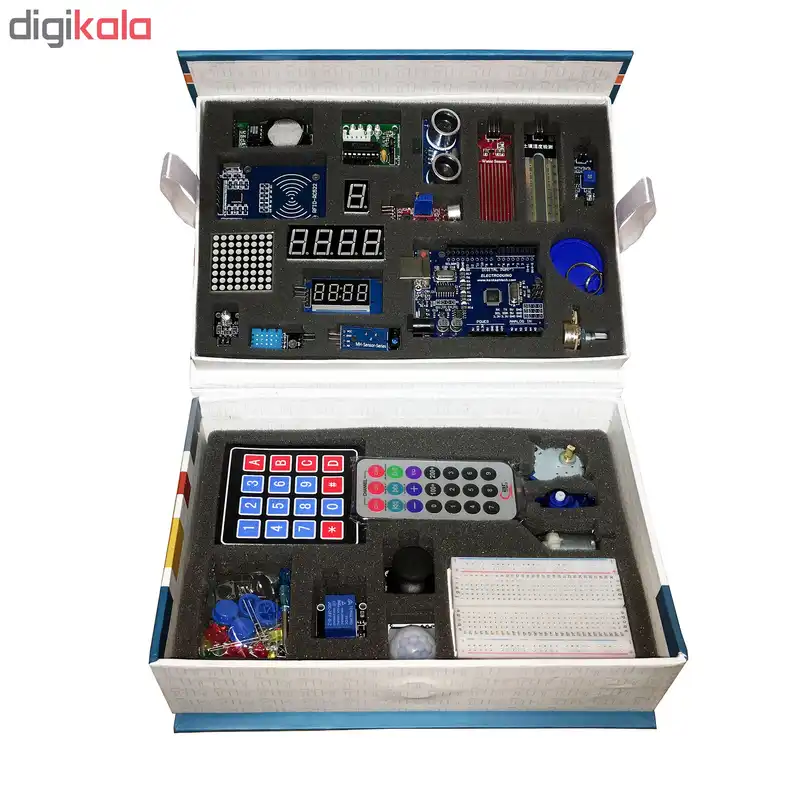 کیت آموزشی گام به گام الکترونیک کنکاش تِک مدل Electroduino