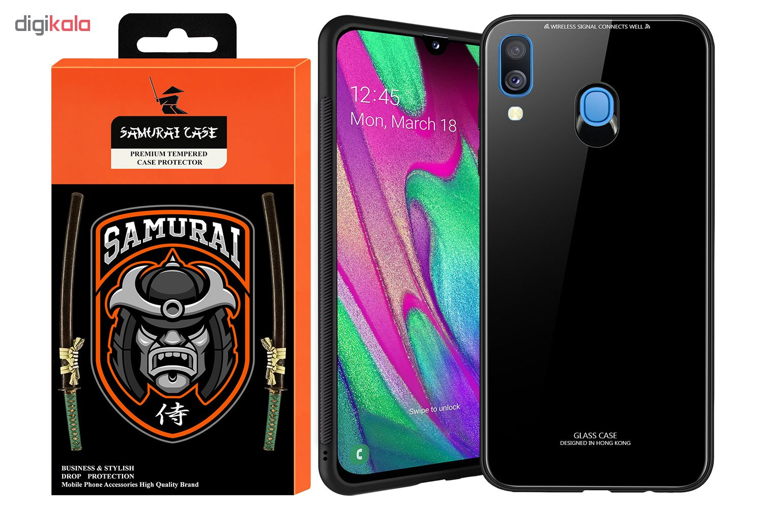 کاور سامورایی مدل GC-019 مناسب برای گوشی موبایل سامسونگ Galaxy A40
