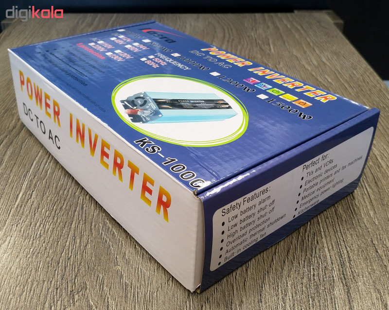 مبدل برق کسری مدل KS-1000 ظرفیت 1000 وات