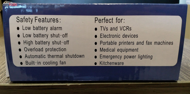 مبدل برق کسری مدل KS-1000 ظرفیت 1000 وات