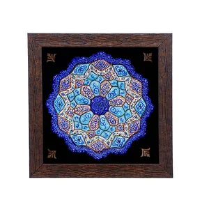 تابلو میناکاری مدل نیلوفر کد 105