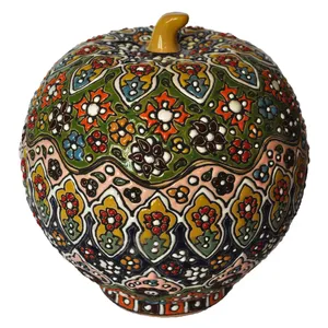 شکلات خوری میناکاری طرح سیب پازلی کد 1601009