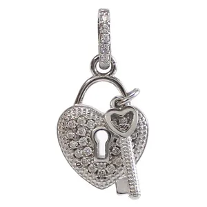 آویز گردنبند نقره زنانه کد 01811