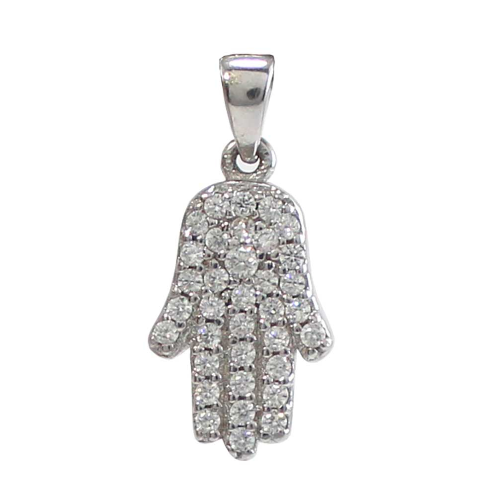 آویز گردنبند نقره زنانه کد 01805