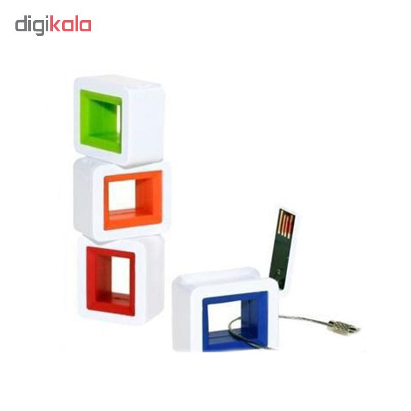 فلش مموری طرح حلقه کیوبیک مدل UP-016 ظرفیت 64 گیگابایت