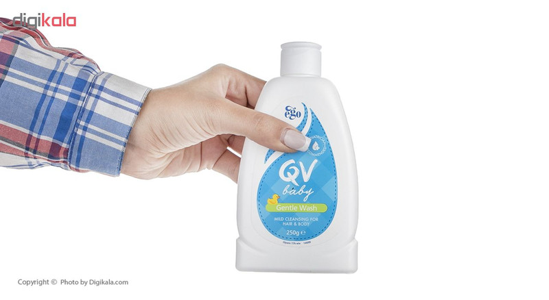 کرم شست‌ و شو کودک کیووی مدل Gentel Wash حجم 250 میلی لیتر