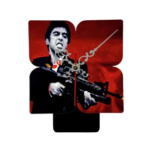 ساعت رومیزی طرح scarface کد SA-19