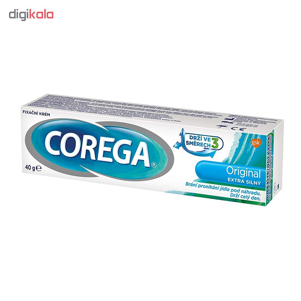 چسب دندان مصنوعی کورگا مدل original وزن 40 گرم