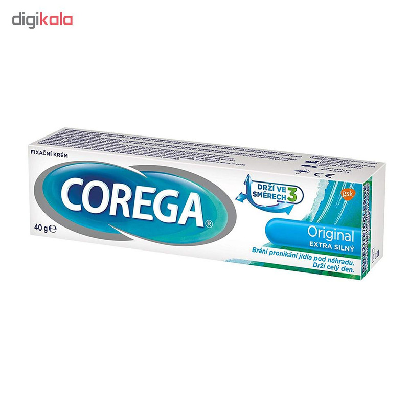 چسب دندان مصنوعی کورگا مدل original وزن 40 گرم