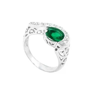 انگشتر نقره زنانه کد R158PG