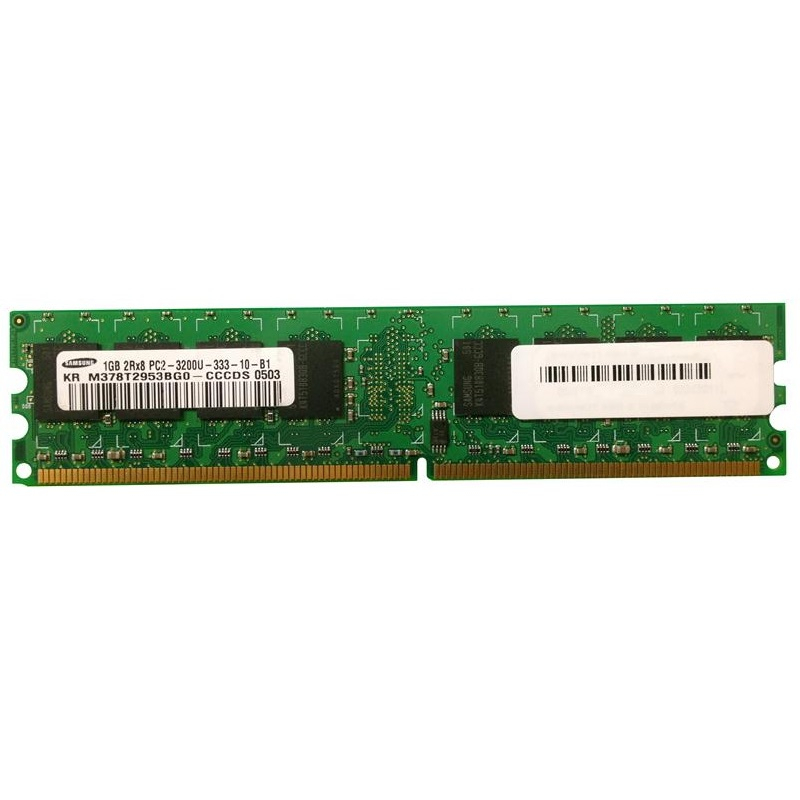 رم دسکتاپ DDR2 تک کاناله 400 مگاهرتز CL4 سامسونگ مدل M378T2953BG0-CCCDS ظرفیت 1 گیگابایت