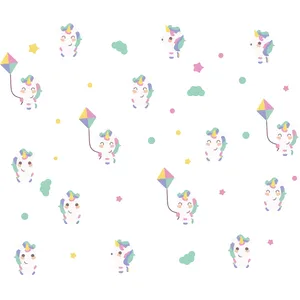 استیکر کودک طرح lovely unicorn01
