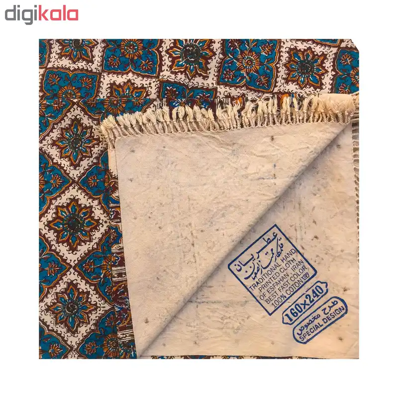 رومیزی قلمکار عطریان طرح خشتی مدل G282