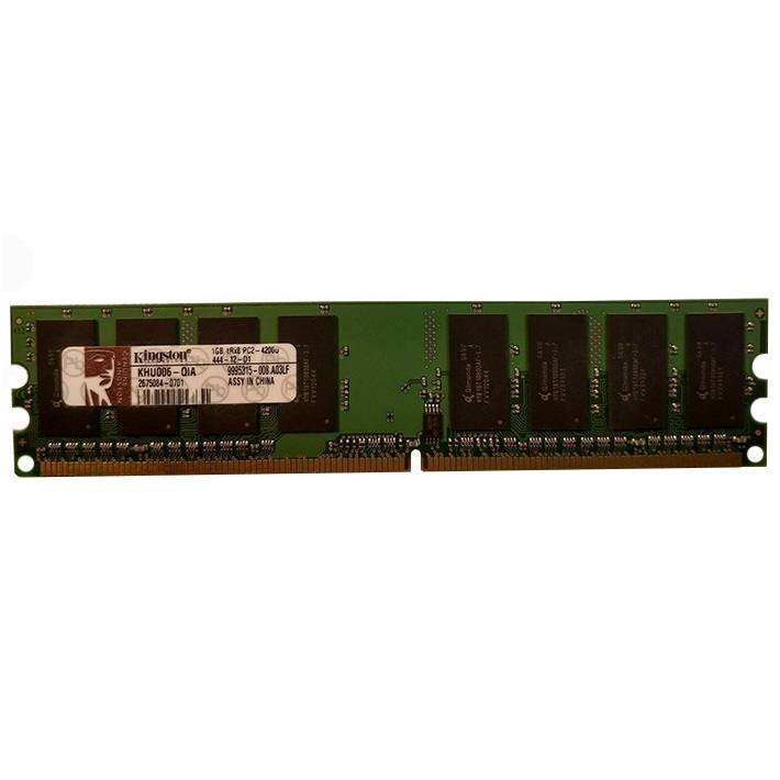 رم دسکتاپ DDR2 تک کاناله 533 مگاهرتز CL4 کینگستون مدل KHU006-Q1A ظرفیت 1 گیگابایت