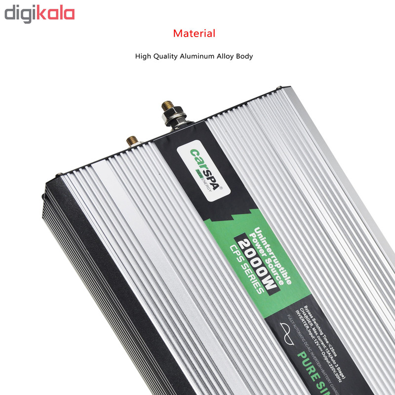 اینورتر شارژر کارسپا مدل CPS 2000-12 ظرفیت 2000 وات