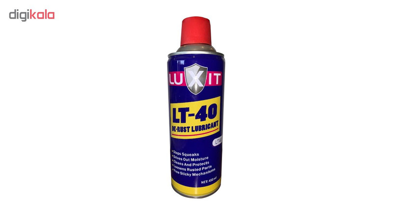 اسپری روان کننده لوکسیت مدل LT40 حجم 450 میلی لیتر