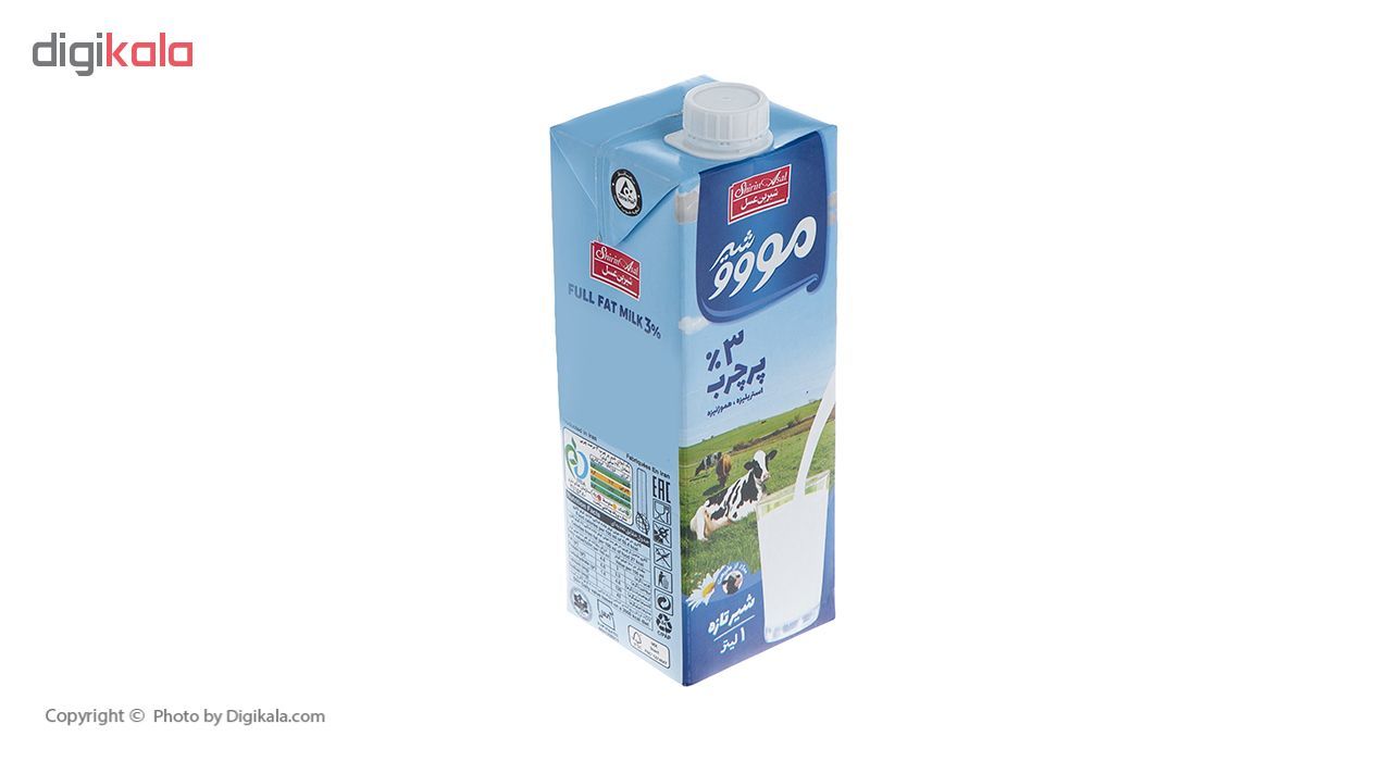شیر پرچرب مووو حجم 1 لیتری