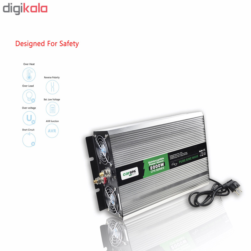 اینورتر شارژر کارسپا مدل CPS 2000-24 ظرفیت 2000 وات