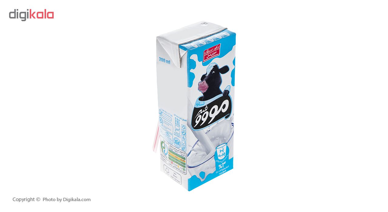 شیر پرچرب مووو حجم 200 میلی لیتر