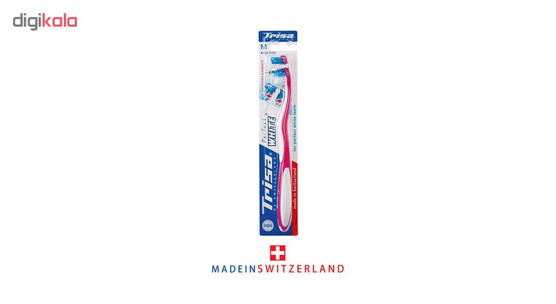 مسواک تریزا مدل Perfect White با برس متوسط مسواک تریزا مدل Perfect White با برس متوسط