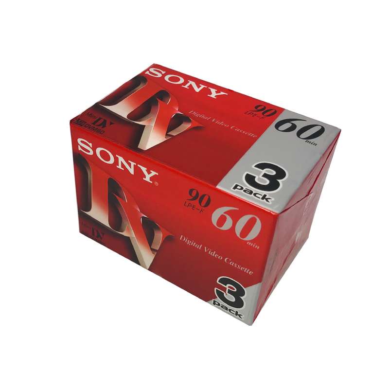 فیلم mini DV سونی مدل 3DVM60R بسته 3 عددی فیلم mini DV سونی مدل 3DVM60R بسته 3 عددی