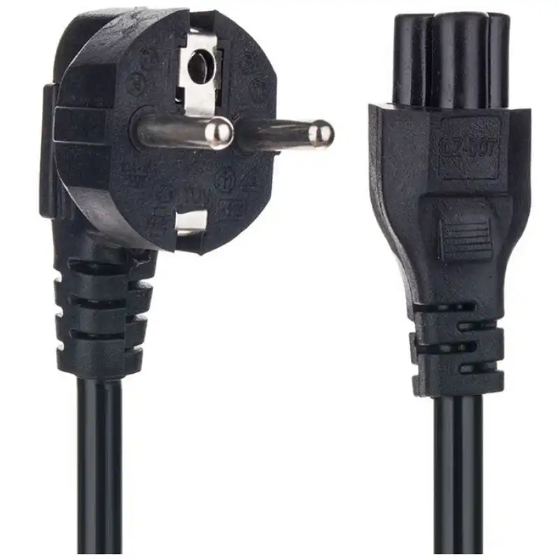 کابل برق 3 پین منبع تغذیه لپ تاپ مدل 16َA طول 1.8 متر