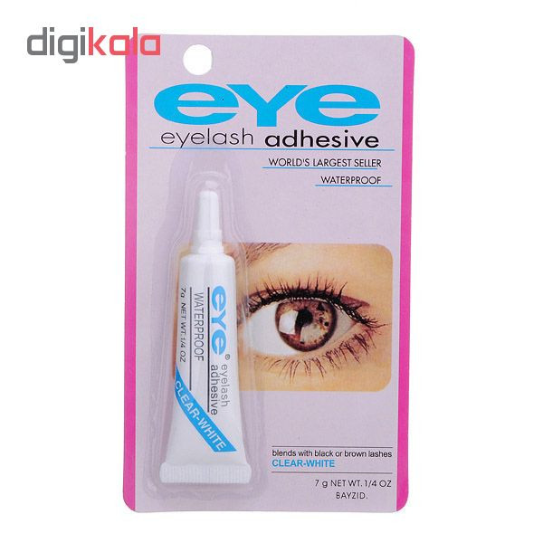 چسب مژه مصنوعی آی مدل Clear-White وزن 7 گرم