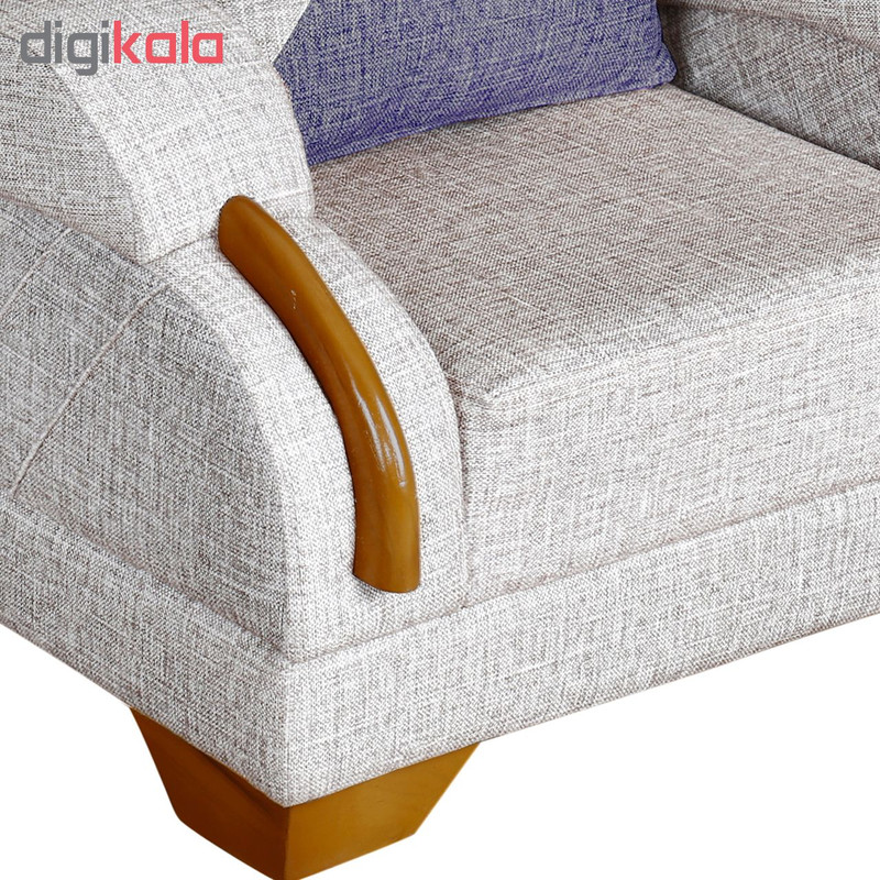 مبل راحتی یک نفره چشمه نور کد MA-312.1-CR-PUR