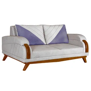 مبل راحتی سه نفره چشمه نور کد MA-312.3-CR-PUR