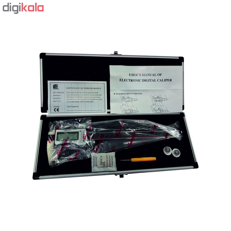 کولیس دیجیتال ال جی مدل Y-170728 گستره 200-0 میلی متر کولیس دیجیتال ال جی مدل Y-170728 گستره 200-0 میلی متر