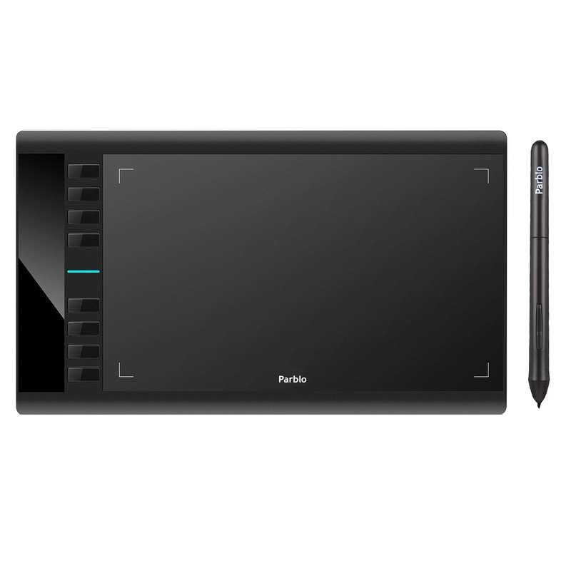 قلم نوری با صفحه نمایش  10*6 inch اینچ پاربلو مدل A610 V2