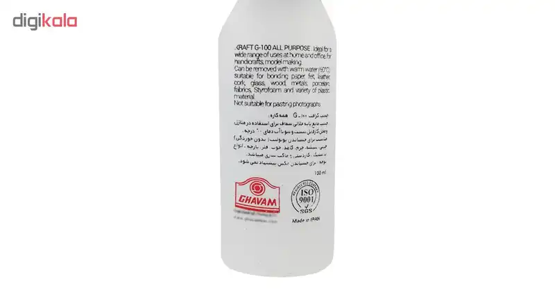 چسب یونولیت قوام مدل G100 حجم 100 میلی لیتر