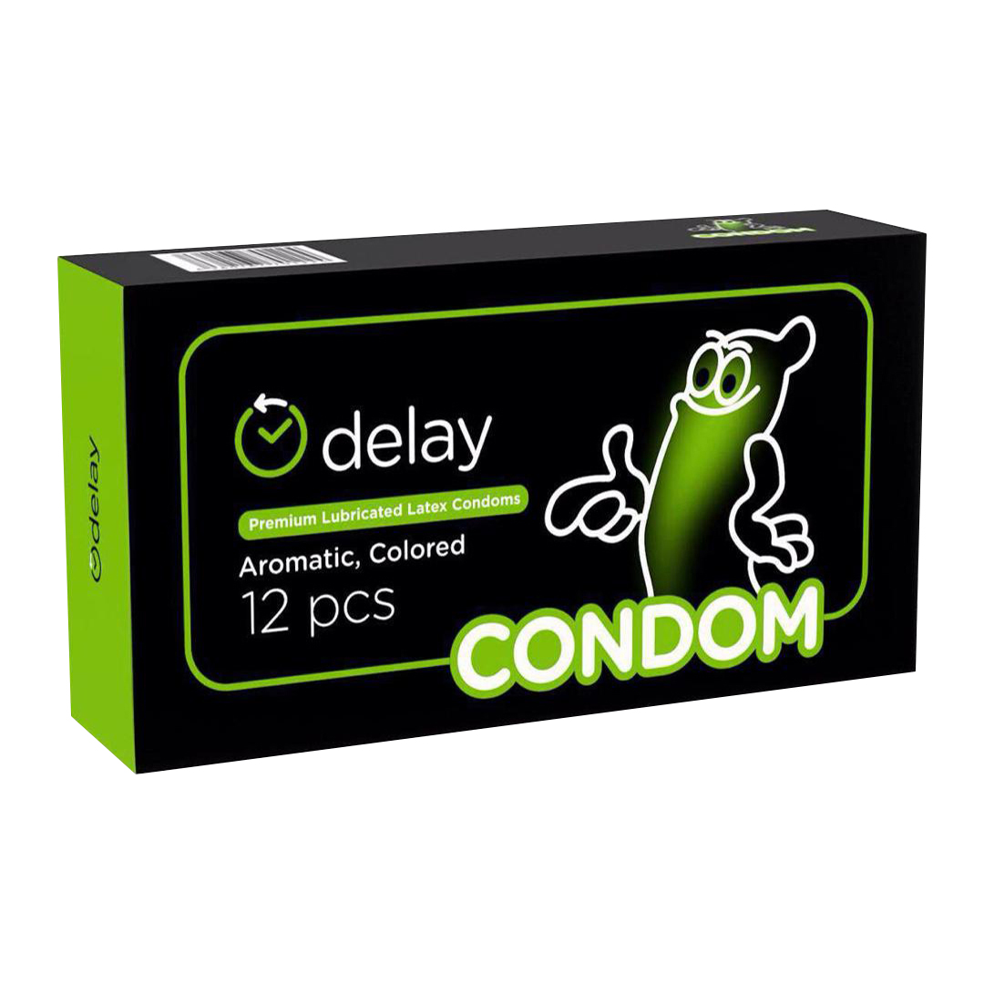کاندوم کاندوم مدل Delay بسته 12 عددی