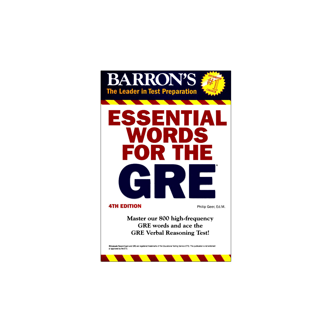 کتاب Essential words for the GRE اثر Philip Geer انتشارات Barrons