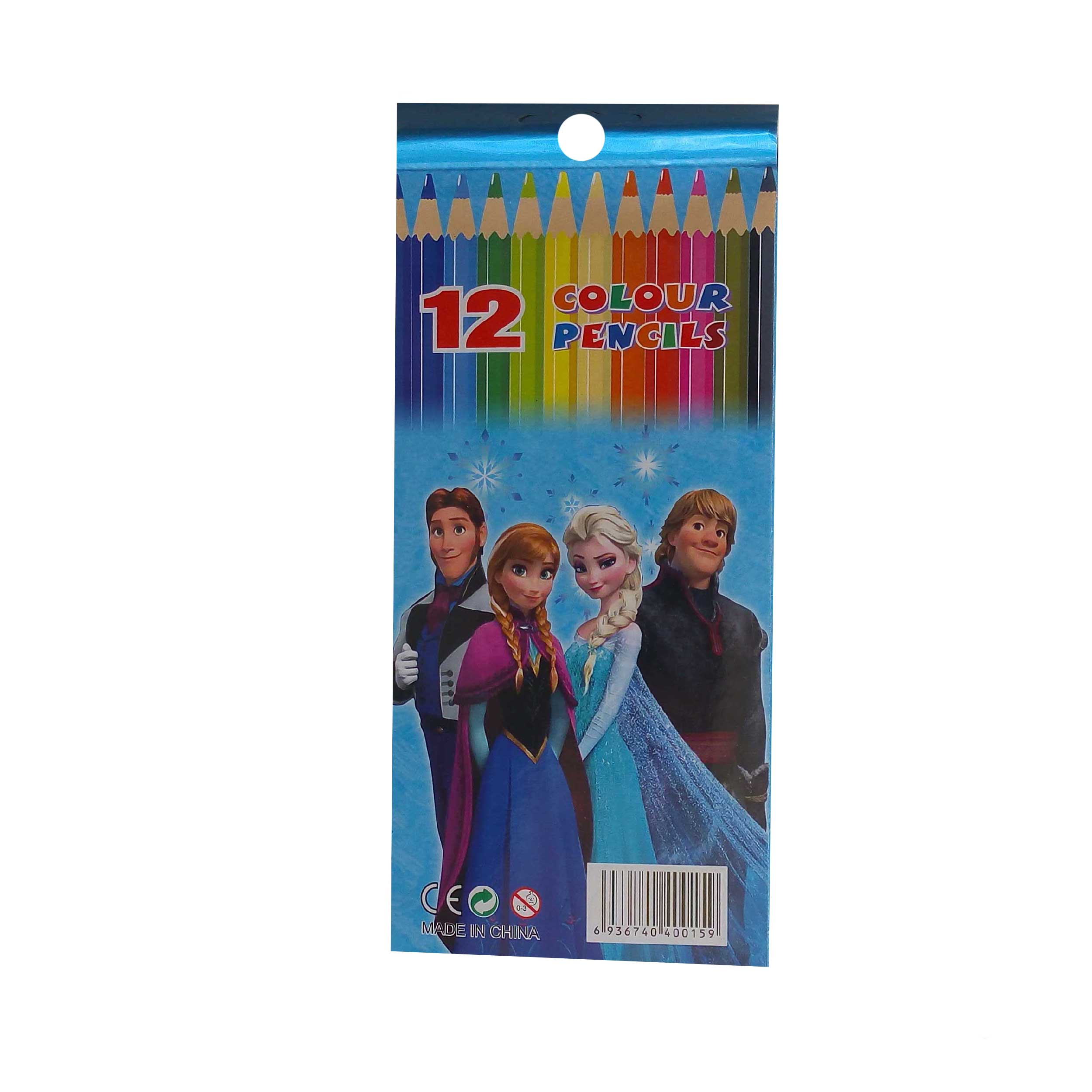 مداد رنگی 12 رنگ طرح frozen کد 701